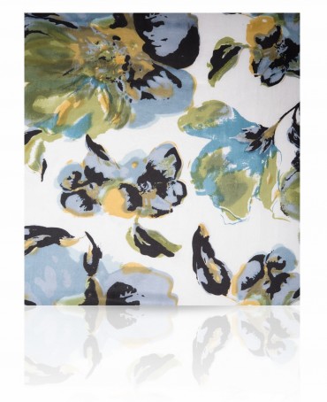 Платок Женский SS-BIG.FLOWER/WHITE